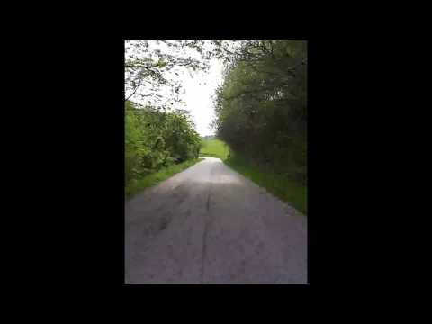 Discesa dal Monte Matajur in moto