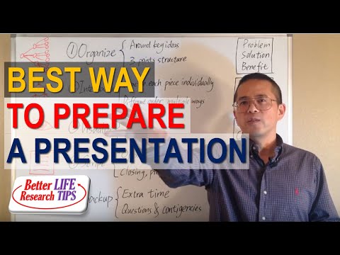 009 Presentation Skills for Students in English - How to Prepare a Oral Presentation