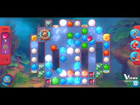 Fishdom. 8983 hard level no boosters and diamonds. 14 moves