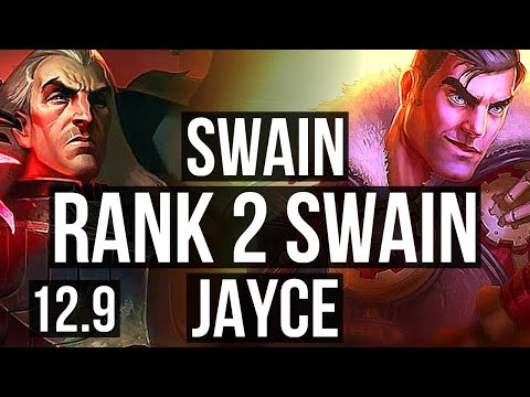 SWAIN vs JAYCE (TOP) | Rank 2 Swain, 5/0/3 | KR Challenger | 12.9