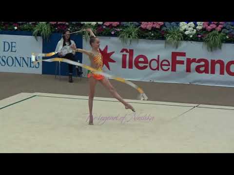 Maëlle MILLET (FRA) ribbon - 2017 Corbeil junior AA