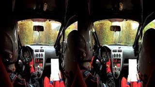 preview picture of video 'Rally Vsetin 2010 RZ1 - Pohner Husak - Honda Civic Type R 3D onboard'