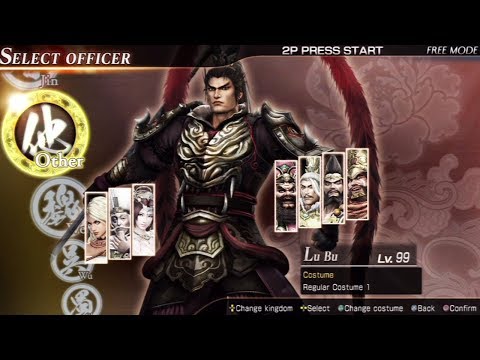 Dynasty Warriors 8 All Characters [PS3]