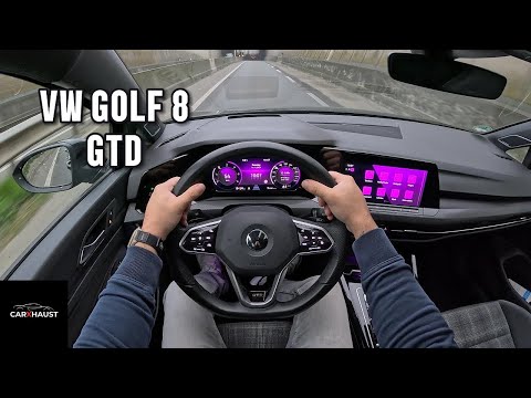 VW GOLF 8 GTD POV DRIVE