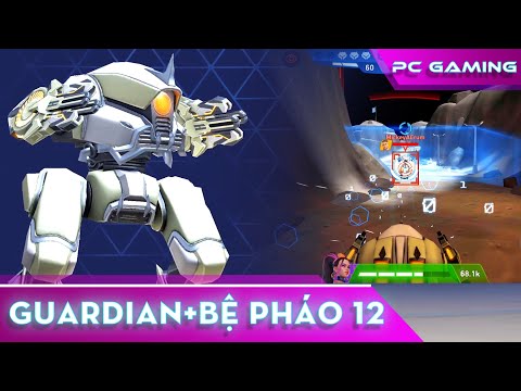 [ Mech Arena VN# 377] Guardian dùng Bệ pháo 12 - Guardian with disc launcher 12