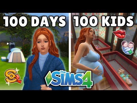 Having 100 Babies in 100 Days in The Sims 4 (but I’m broke)