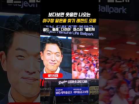 보다보면 웃음만 나오는 야구장 닮은꼴 찾기 레전드 모음