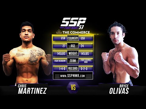 Chris Martinez vs Bryce Olivas - SSP53