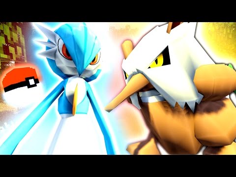 Minecraft Pixelmon MEGA LUCKY BLOCK WORLD - FLUFFY POKEMON CHALLENGE!!! (Minecraft Pokemon Mod)