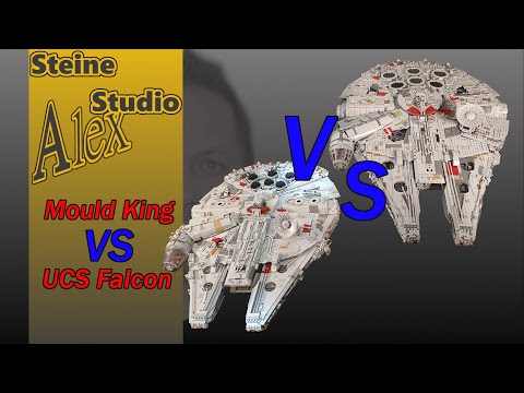 Mould King Millennium vs. UCS Falken! Das Duell der Giganten