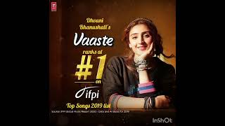Download lagu Vaaste Song: Dhvani Bhanushali, Tanishk Bagchi |Nikhil D | Bhushan Kumar | Radhika Rao, Vinay Sapru mp3