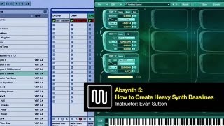 Sound Design Tutorial w/ Native Instruments Absynth 5: How to Create Heavy Synth Basslines