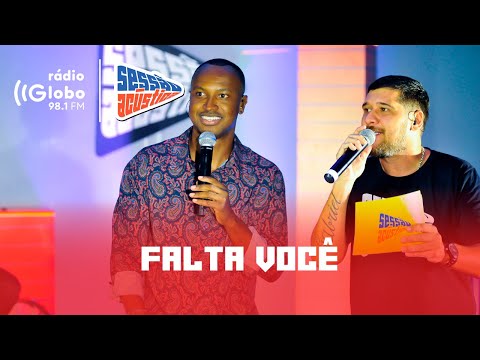 Falta Você - Sessão Acústica Com Thiaguinho | Rádio Globo