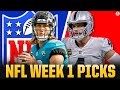 NFL Week 1 Picks: Jaguars-Commanders & Raiders-Chargers + Team Win Totals I CBS Sports HQ