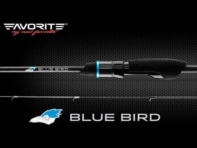Favorite Blue Bird Nano Canne à Pêche Spinning 1.83m - Action