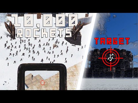 DEFENDING 10,000 ROCKETS // WRSEA RUST CLAN BIGGEST RAID DEFENSE (87v14)