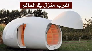 أغرب منزل في العالم : منزل متنقل على شكل بيضة ! أغرب منزل في العالم : منزل متنقل على شكل بيضة !