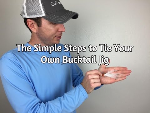 How To Tie a Bucktail Jig (and all of the bucktail...