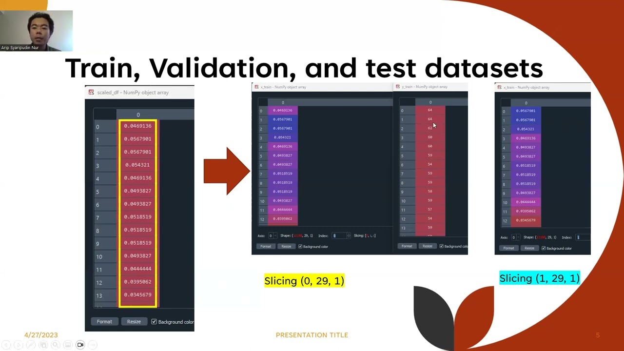 Time series forecasting using LSTM