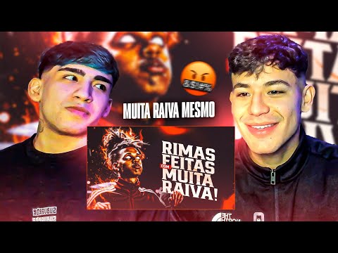 APOLLO E MENOR REAGEM A QUANDO O MC RIMA COM RAIVA! 😡