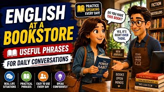 English at a Bookstore | Useful Phrases for Daily Conversations #learnenglish