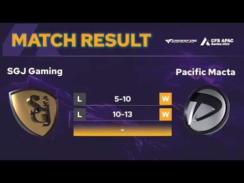 CFS APAC | Bo3 | SGJ Gaming vs Pacific Macta - SPRING 2023