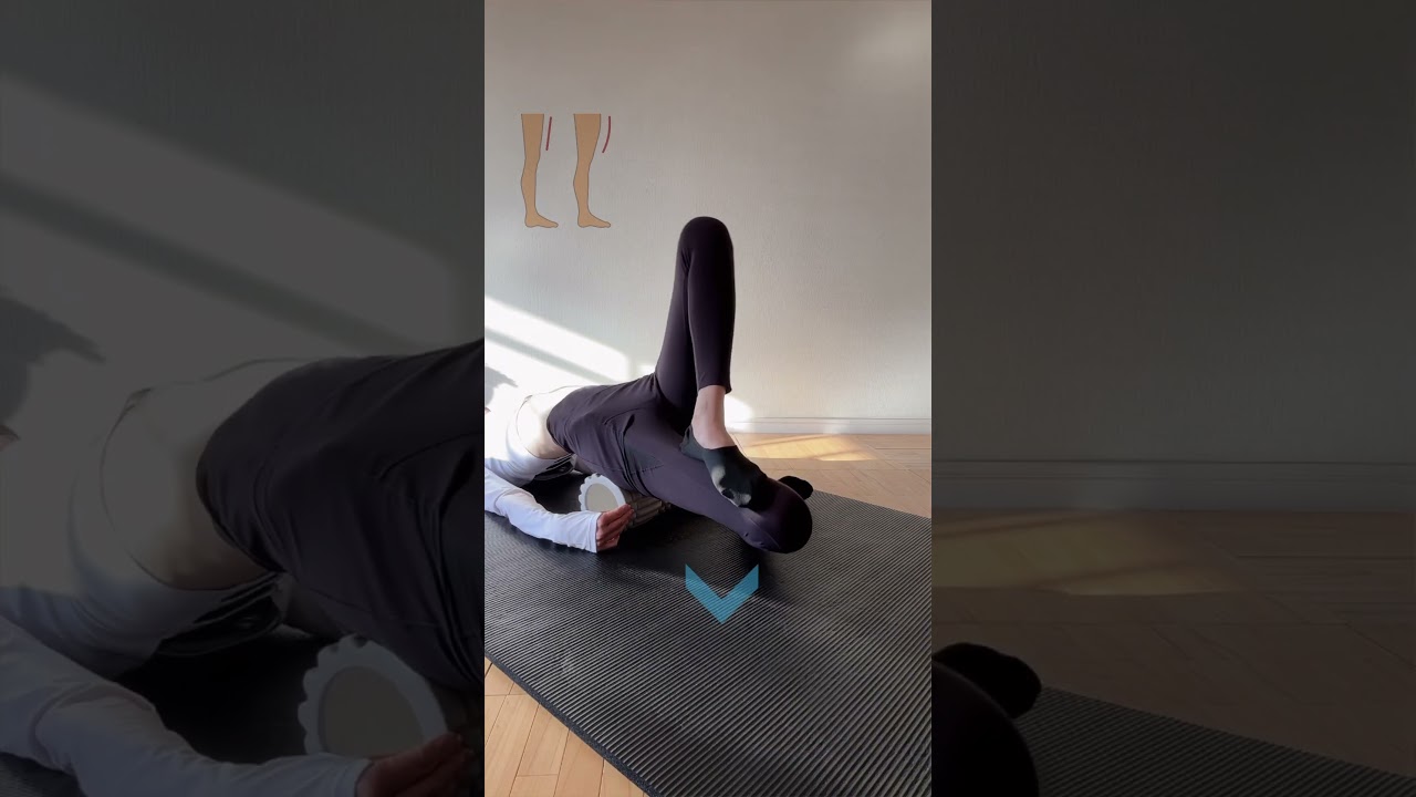 前もも張り解消ストレッチ　#stretch #yoga#training