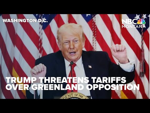 Trump threatens tariffs on countries opposing US control of Greenland