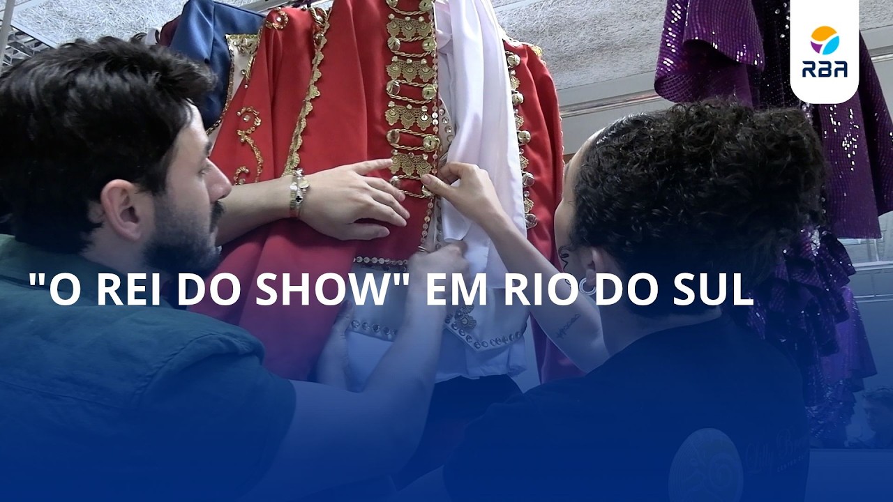 “O Rei do Show” em Rio do Sul. Lilly Bremer apresenta espetáculo nos dias 07 E 08/11