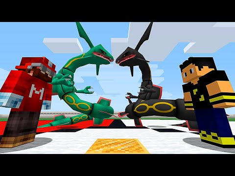 Dupla Pokémon vs Majin no Minecraft Pixelmon