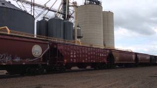 preview picture of video 'CSX 4595 in Litchfield, MN'