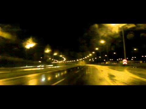 Night driving in Kraków: Szarów- Wielicka via Highway A4