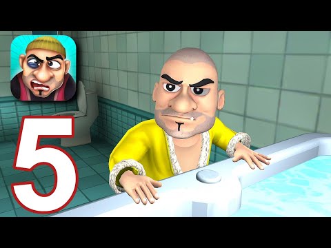 Scary Robber Home Clash - Gameplay Walkthrough part 5 - level 14 (iOS, Android)