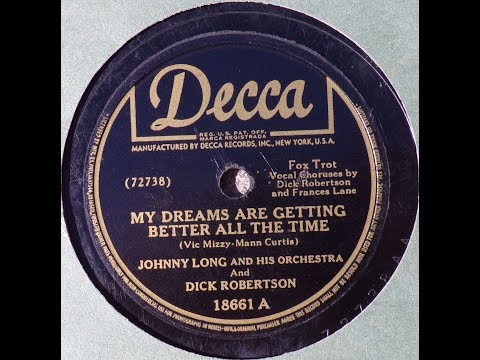 My Dreams Are Getting Better All The Time - Johnny Long & His Orchestra  (1945)