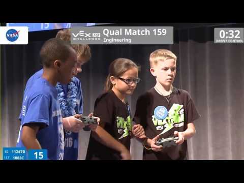 VEX Worlds 2016 - VEXIQ Elementary School - Engineering - Qual 159 (11247B 1083C) 77