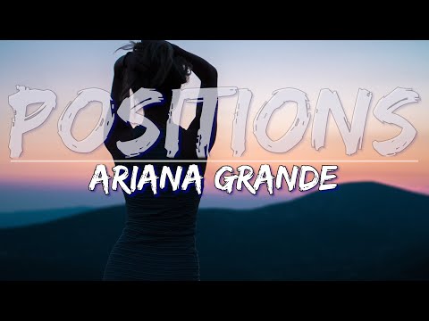 Ariana Grande - Positions (Clean) (Lyrics) - Full Audio, 4k Video