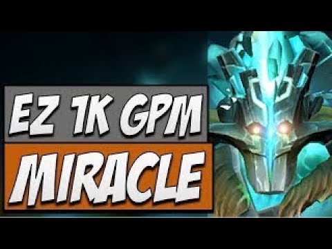 Miracle Dota - Juggernaut with 1000 GPM | Road to Dota 2 2018