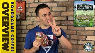 Town Builder: Coevorden  Kickstarter Overview with Board Game Coffee