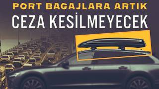 Araçlara sonradan takılan port bagaj, araç üstü çadır ve kayak taşıma aparatlara