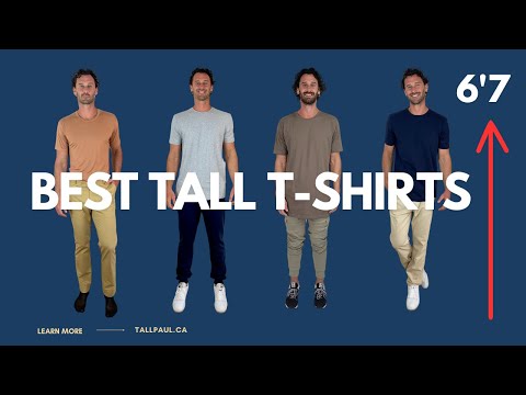 Best T-Shirts For Tall Men 2024