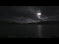 Moon and the lake
