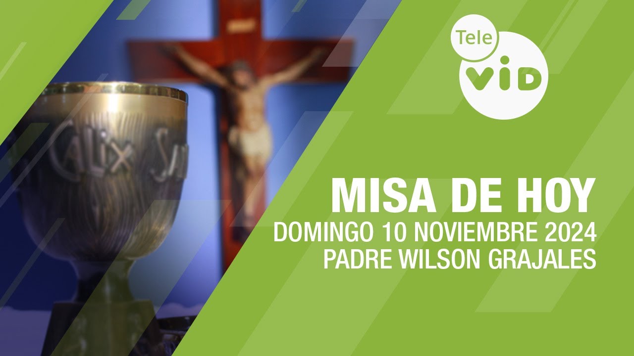 Misa de hoy ⛪ Domingo 10 Noviembre de 2024, Padre Wilson Grajales #TeleVID #MisaDeHoy #Misa