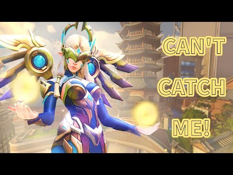 I'm an UNKILLABLE Mercy! 0 Deaths, 26 Assists | Overwatch 2 Season 17