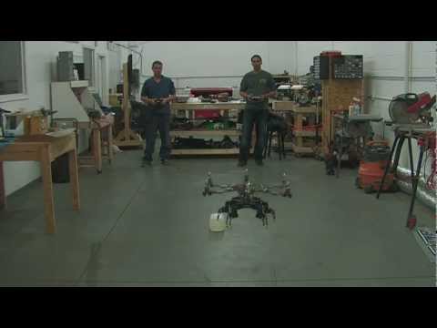 Гексадрон — новый тип летающе-ходящих роботов. Фото.
