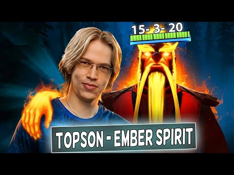 Topson Ember Spirit Literally COOKED This Pro Game 🔥 | Insane Mid Performance