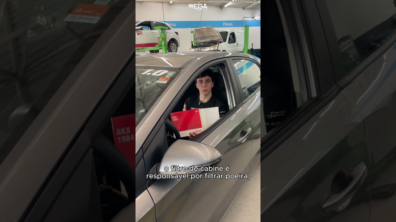 Felipe Lancellotti mostra a diferença chocante entre um filtro de cabine novo e um saturado