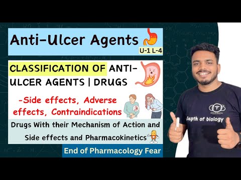 Anti ulcer Drugs || Anti ulcer agents | Anti ulcer drugs classification | Anti ulcer drugs mechanism