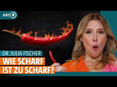 Warum scharf essen so gesund ist und wann es zu scharf wird | Dr. Julia Fischer | ARD Gesund