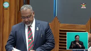 Minister for Disaster Management, updates on the progress of the relocation of Nabavatu Village.