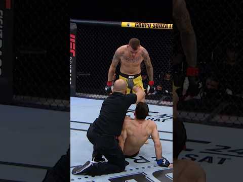 UMA LUTA DE RENATO MOICANO EM UM MINUTO! ⏱️ #UFCVegas115